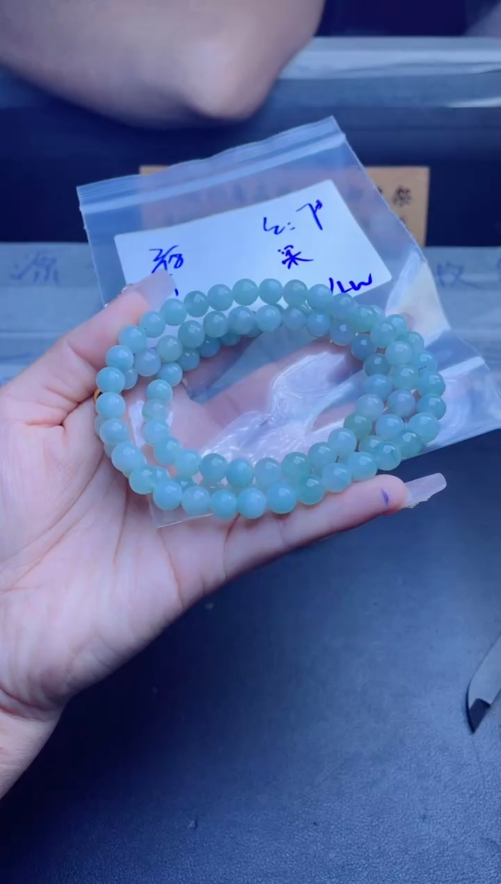 【闪购商品】定制翡翠未镶嵌珠串