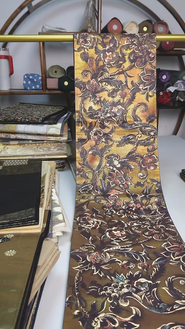 【闪购商品】织绣63金唐阁织六通带