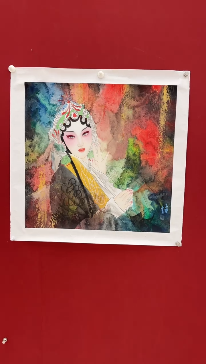 国画莫玉双老师画作