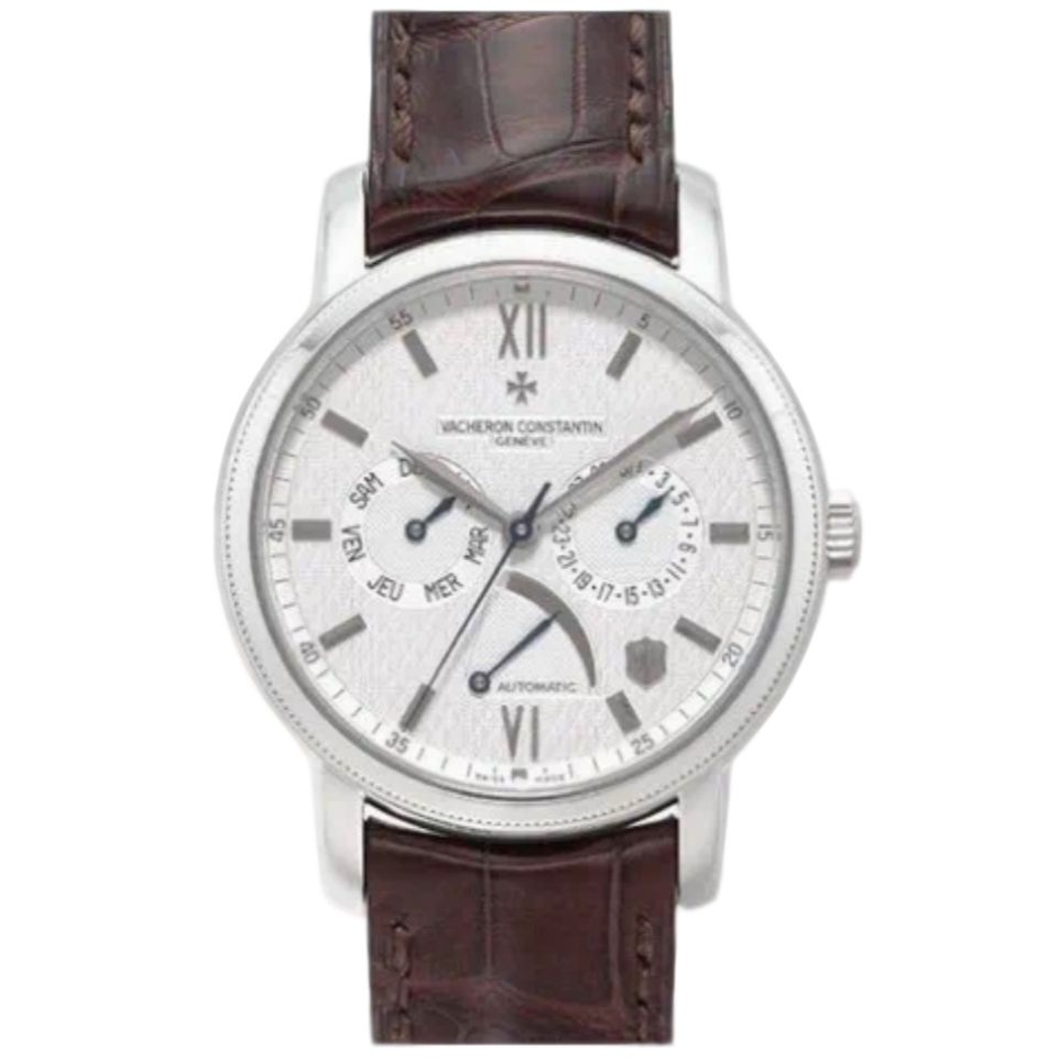 99新 Vacheron Constantin/江诗丹顿 周年限量款85250G白金40毫米