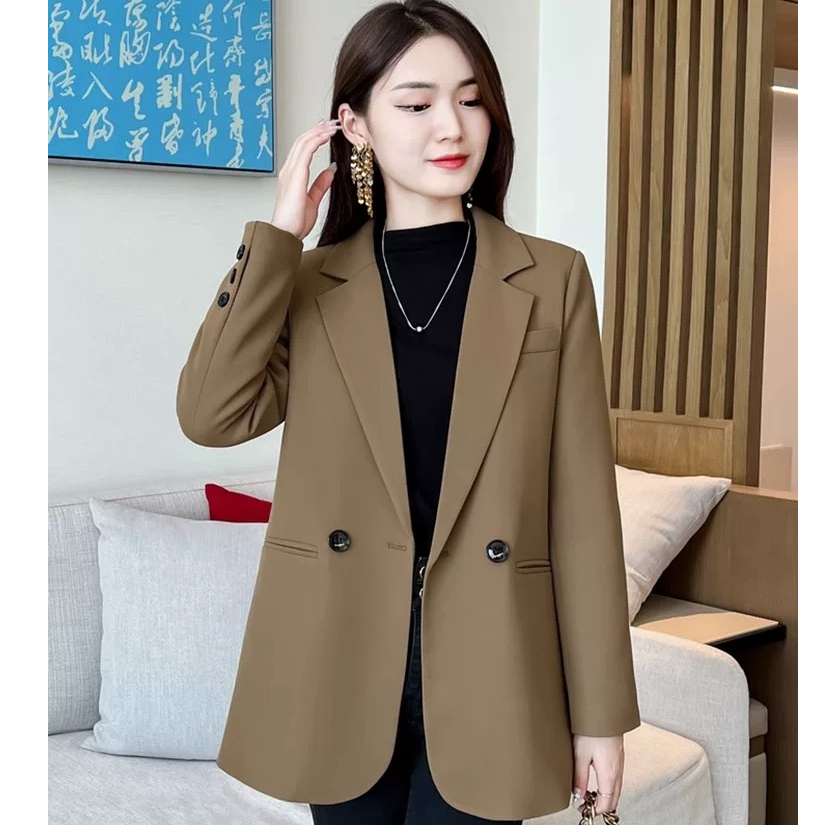 大码女装时尚休闲百搭小西服秋季新款小个子显瘦气质韩版西装外套