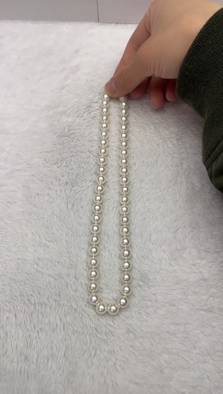 【闪购商品】海水珍珠颈饰未镶嵌AK8.5-9mm（多样性发一）