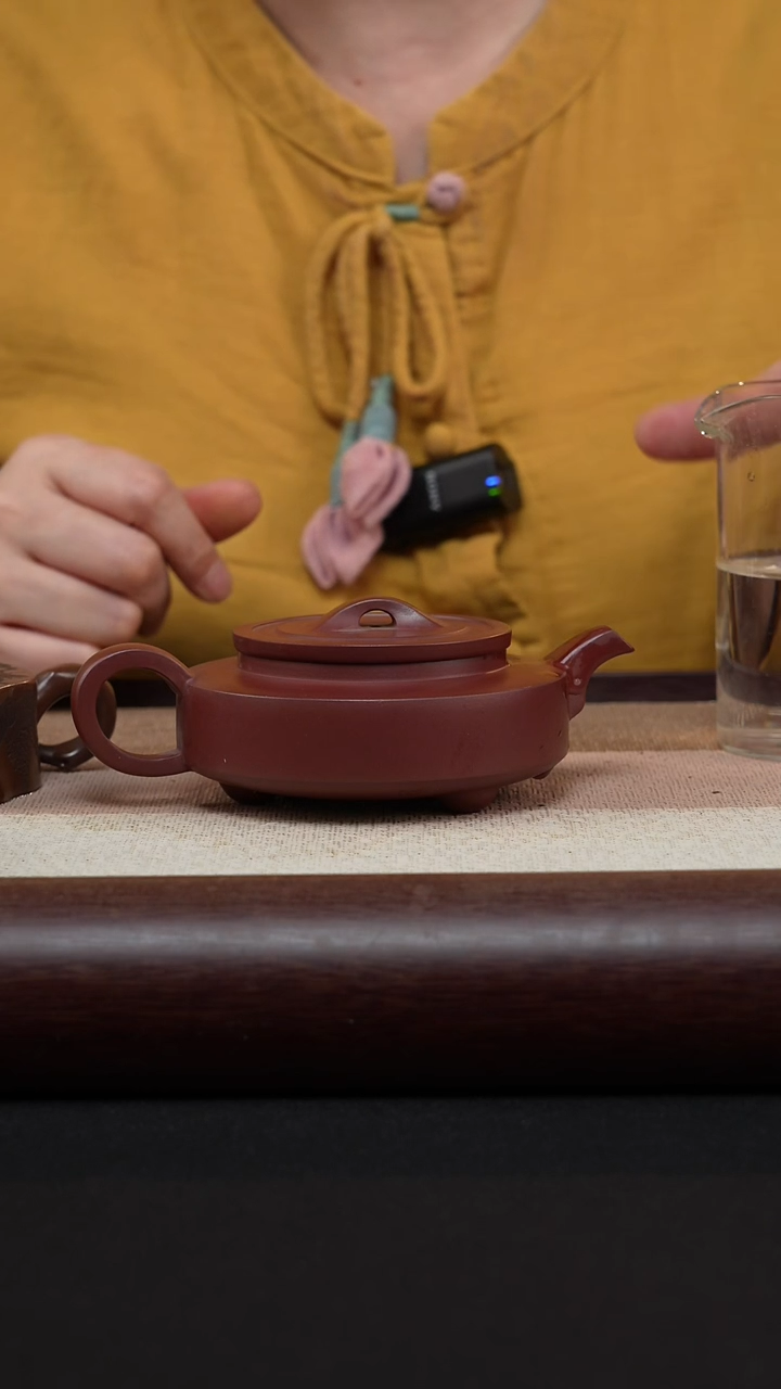 【闪购商品】紫砂茶壶龙血砂-周盘MH-1852