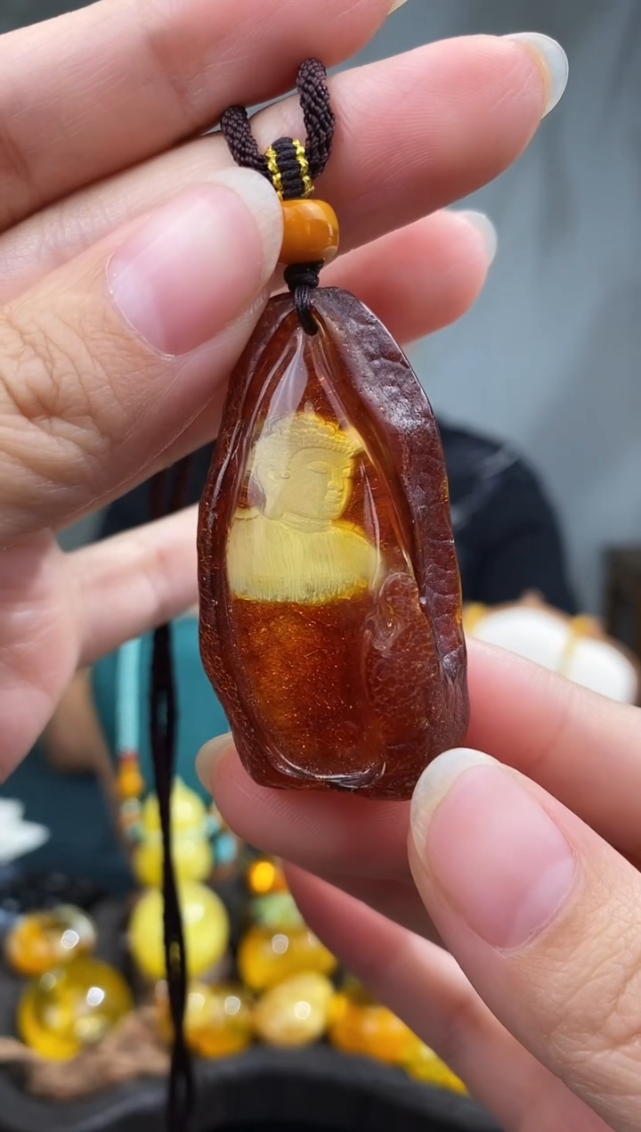 裸石琥珀未镶嵌基地发货 一物一证 顺丰包邮