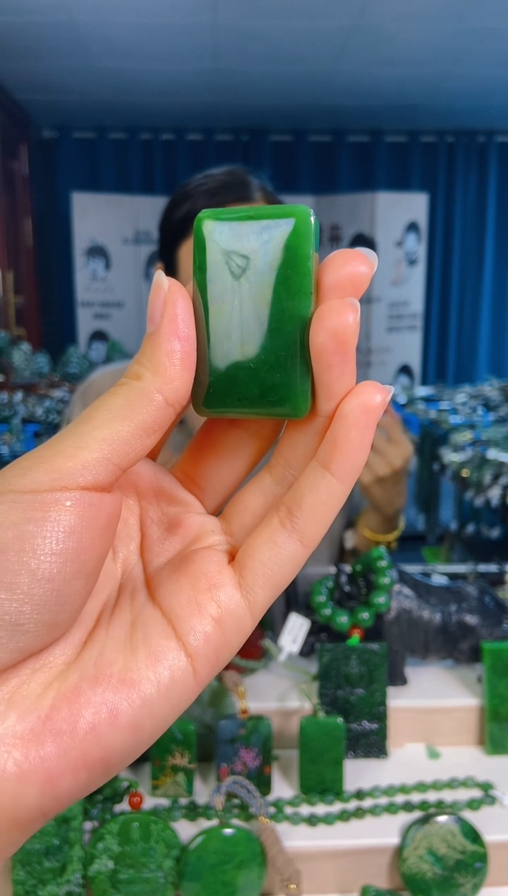 和田玉未镶嵌挂件1