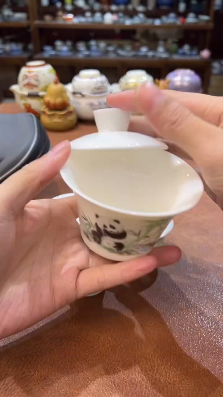 真的很便宜会开片的旅行茶具