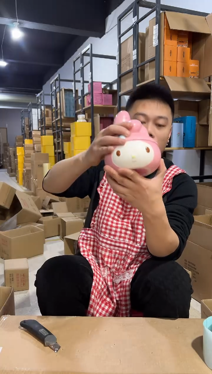 【闪购商品】杯美乐蒂头收纳 陶瓷材质