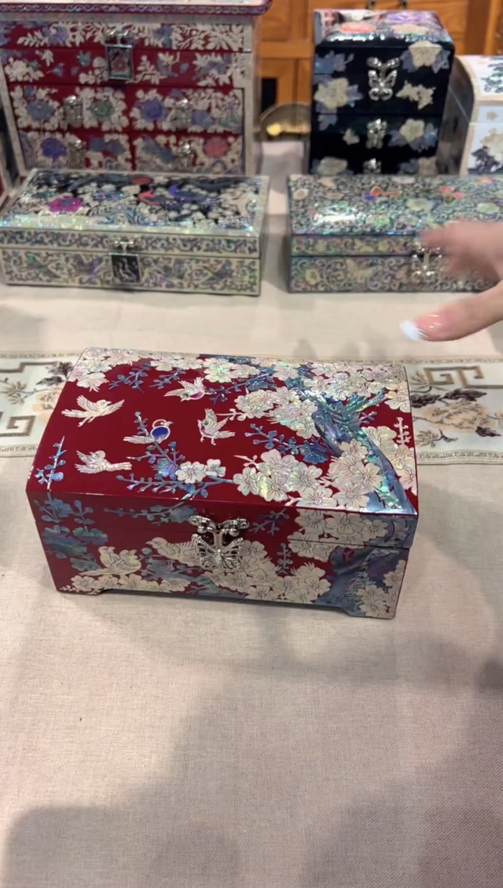 【闪购商品】按扣全贝底.弘贝雅螺钿漆器文化馆