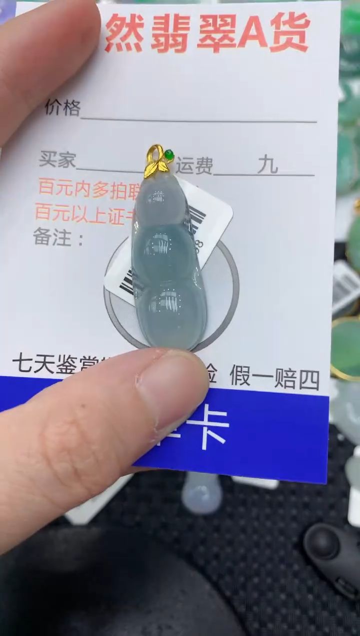 【闪购商品】翡翠颈饰18K金镶嵌11111111111