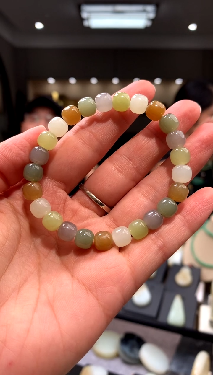 手串未镶嵌和田玉手串