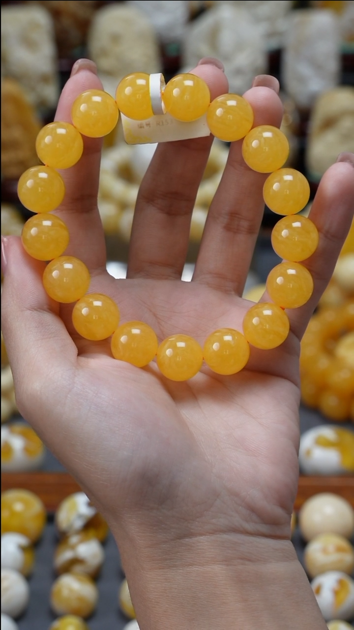 手链琥珀未镶嵌原矿天然琥珀蜜蜡