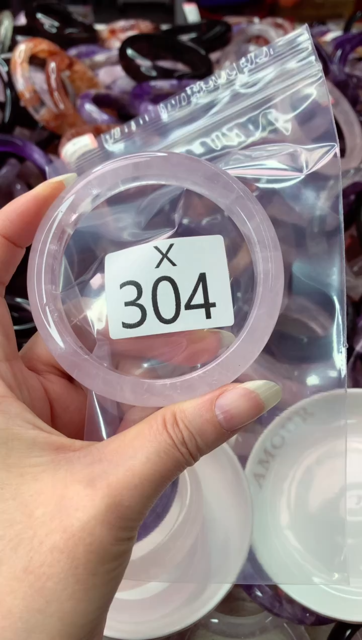 未镶嵌手镯水晶X304-63