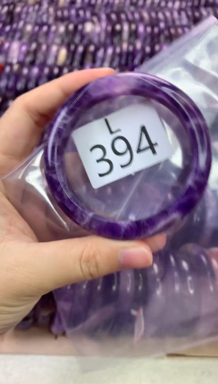 【闪购商品】水晶水晶手镯L未镶嵌394-57