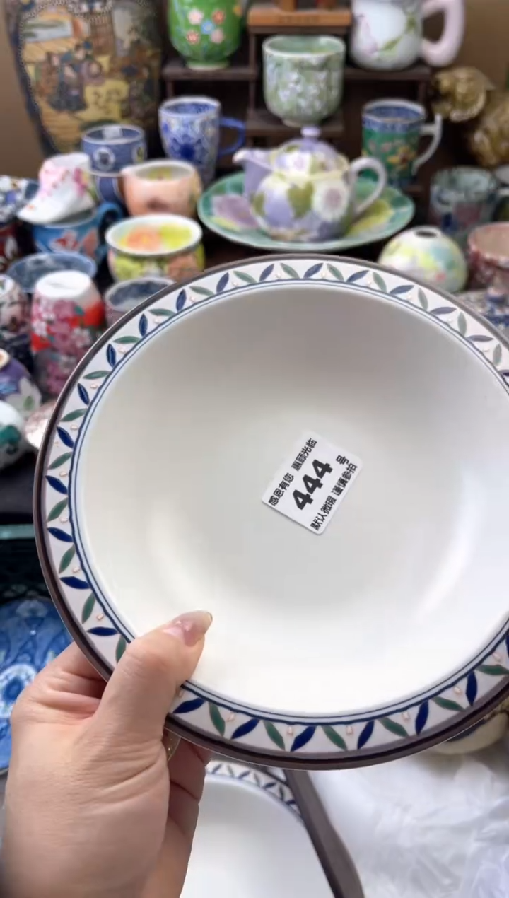 瓷片鸭***下444号六六工艺品瓷器