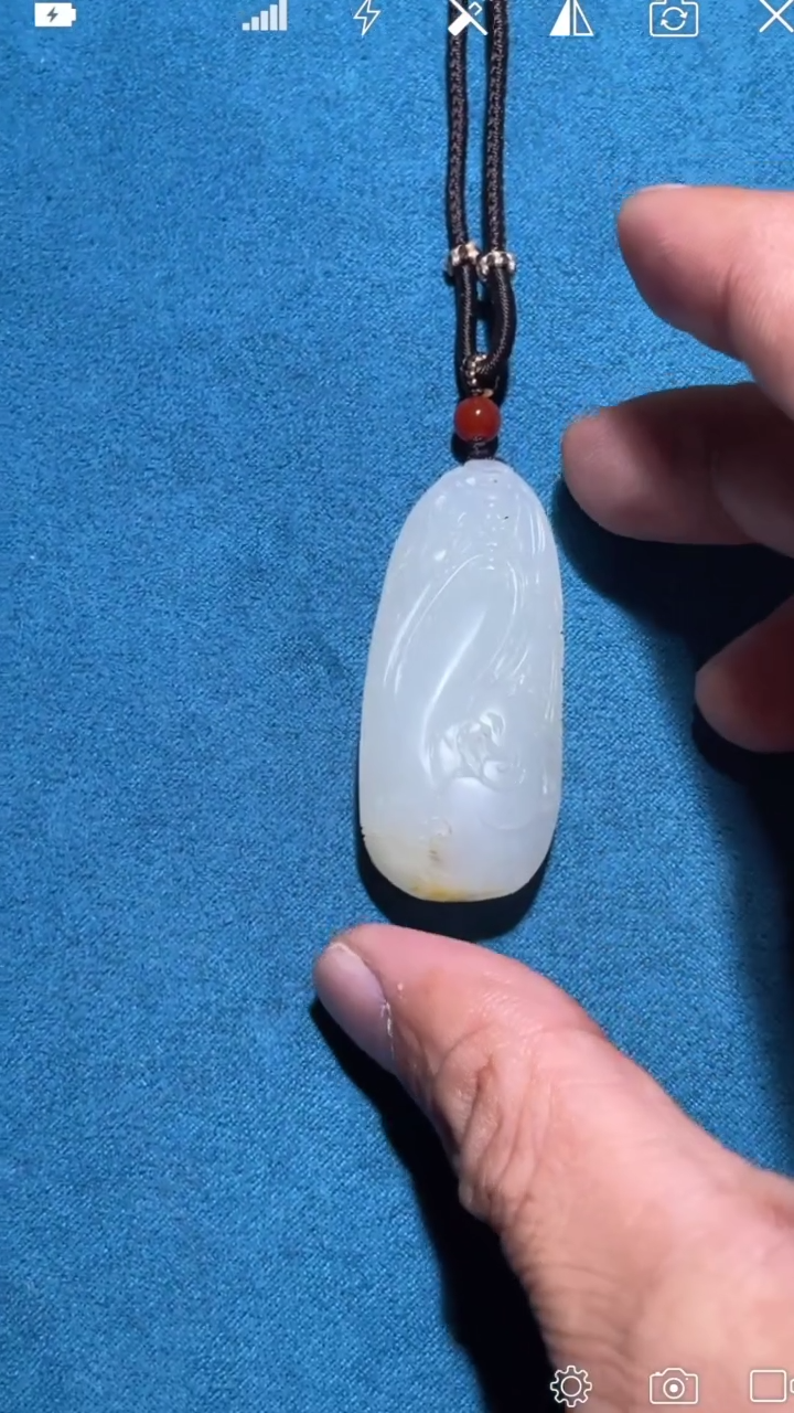 【闪购商品】和田玉BH665未镶嵌二爷吊坠