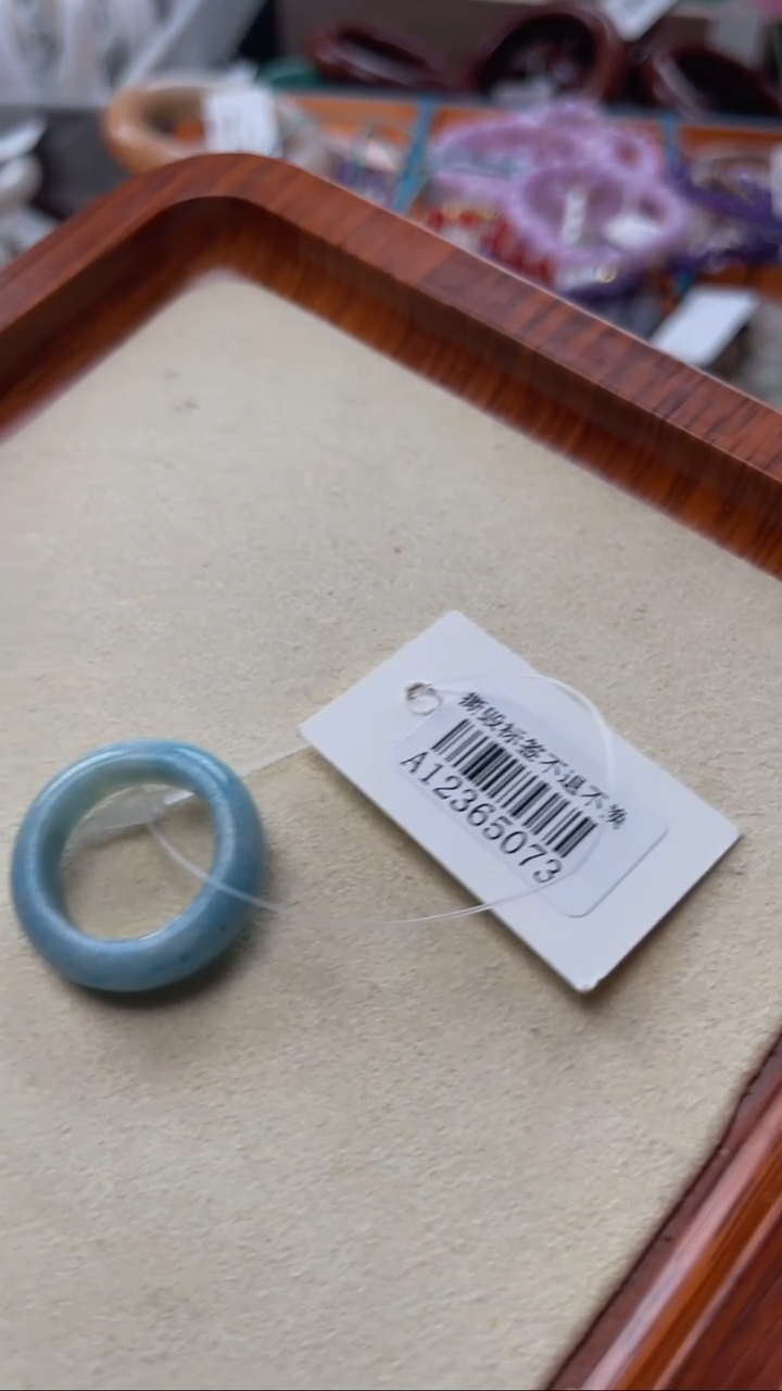 【闪购商品】石英质玉戒指未镶嵌11