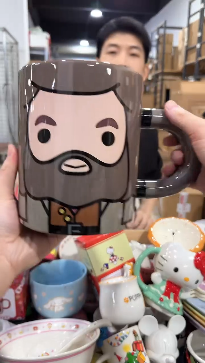 瓷片海格大啤酒杯