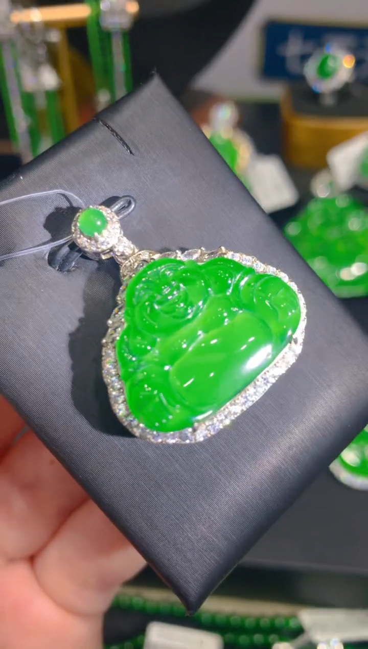 【闪购商品】翡翠颈饰银S925镶嵌46一季