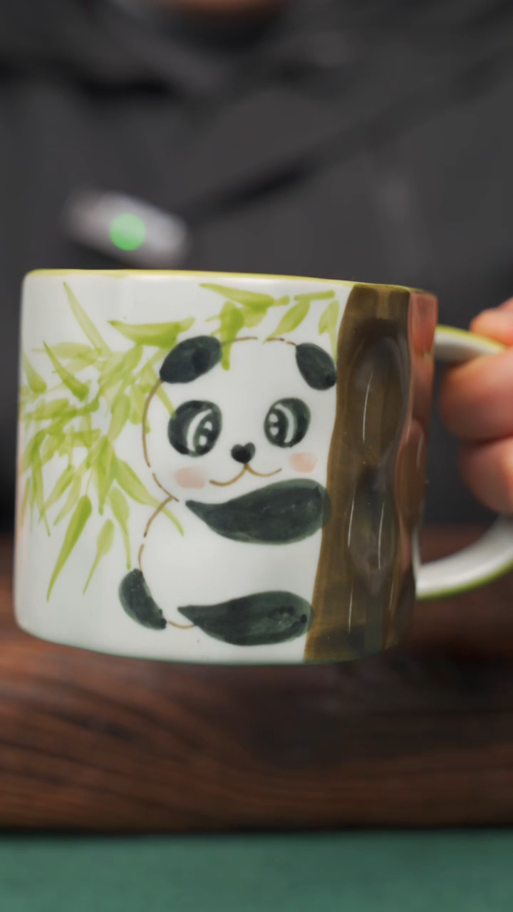 【闪购商品】瓷片67寻一缕瓷香杯釉下手工手绘瓷器