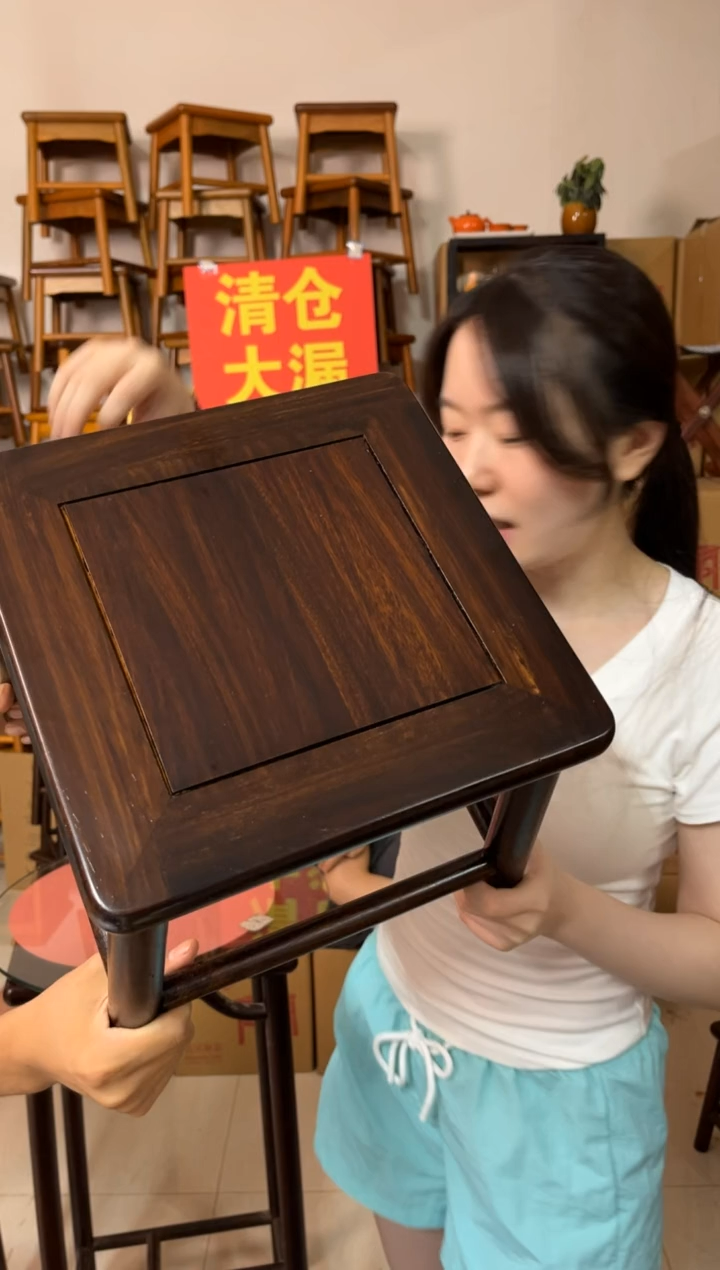 花梨木类南美酸枝高档富贵凳