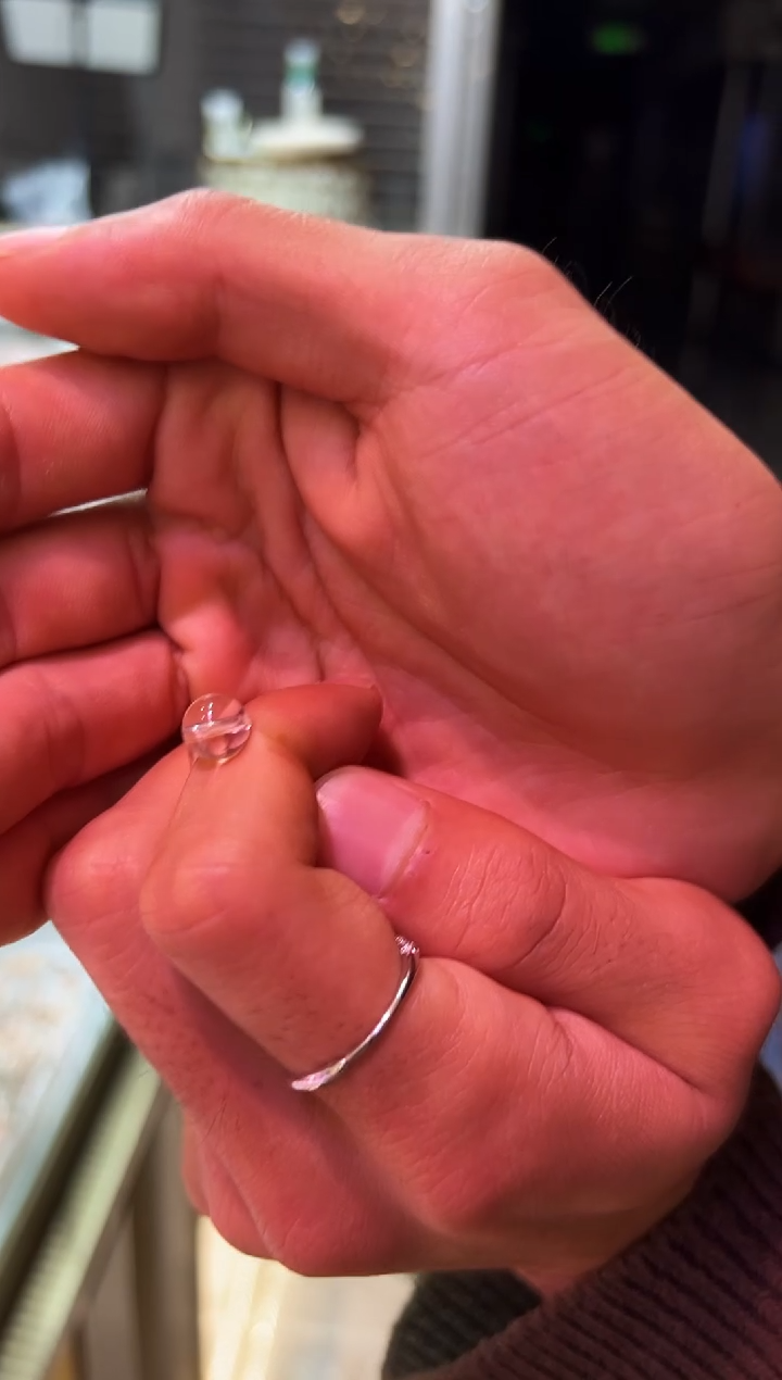 未镶嵌珠宝半成品水晶三哥盒子