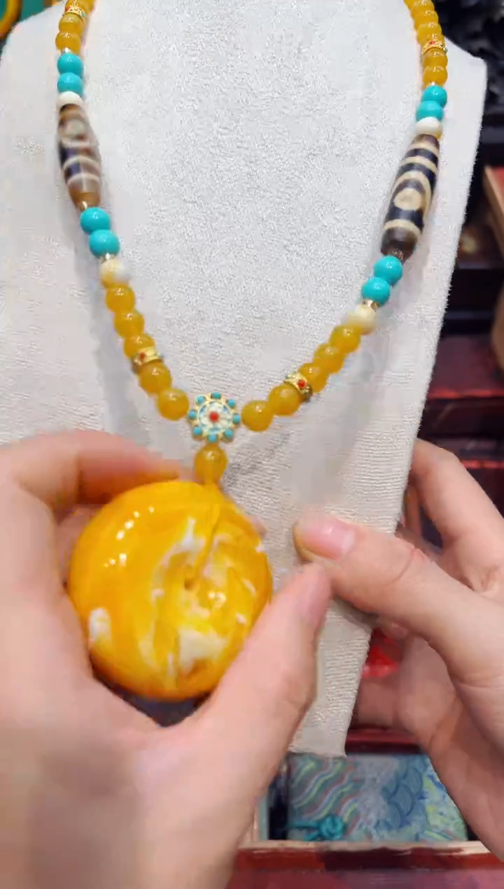 【闪购商品】蜜蜡裸石未镶嵌欣妹专属精选链接a787