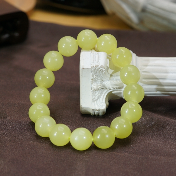 和田玉黄口手串11.5+  D122207  