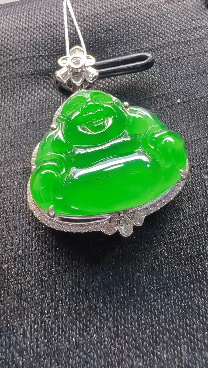 【闪购商品】翡翠18K金镶嵌吊坠(不含链)多样性团购发一件
