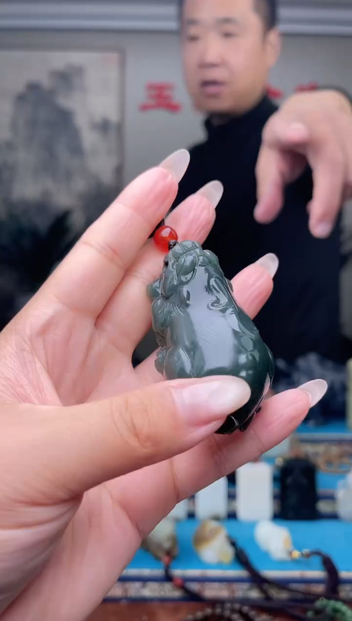 【闪购商品】和田玉挂件未镶嵌1