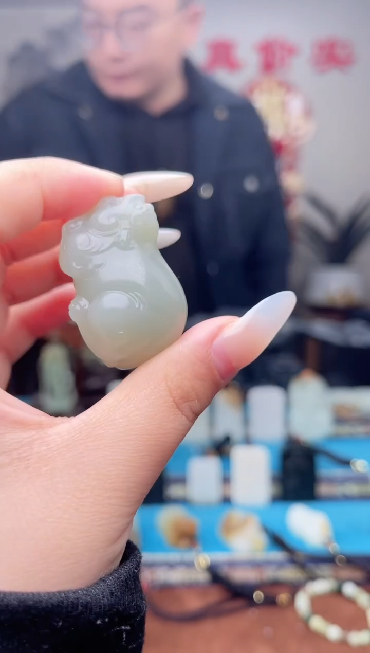 【闪购商品】和田玉挂件未镶嵌1