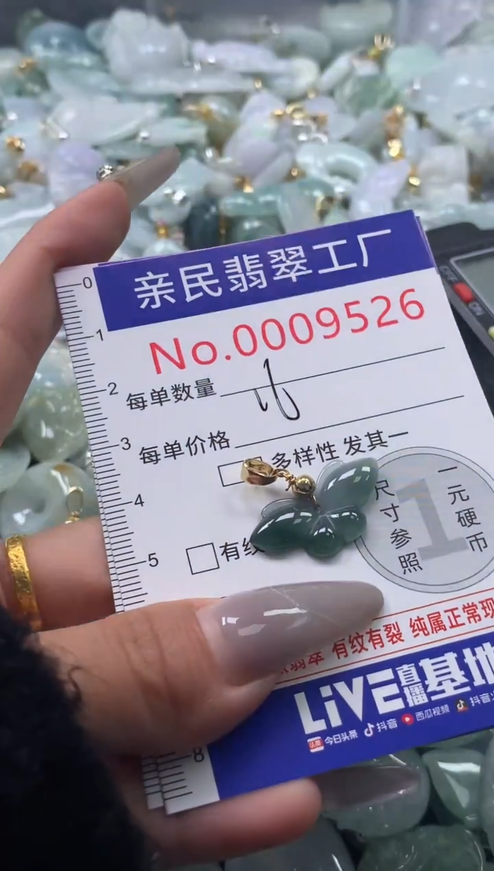 颈饰未镶嵌翡翠9526