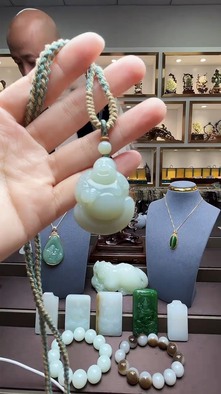 【闪购商品】和田玉挂件未镶嵌苏