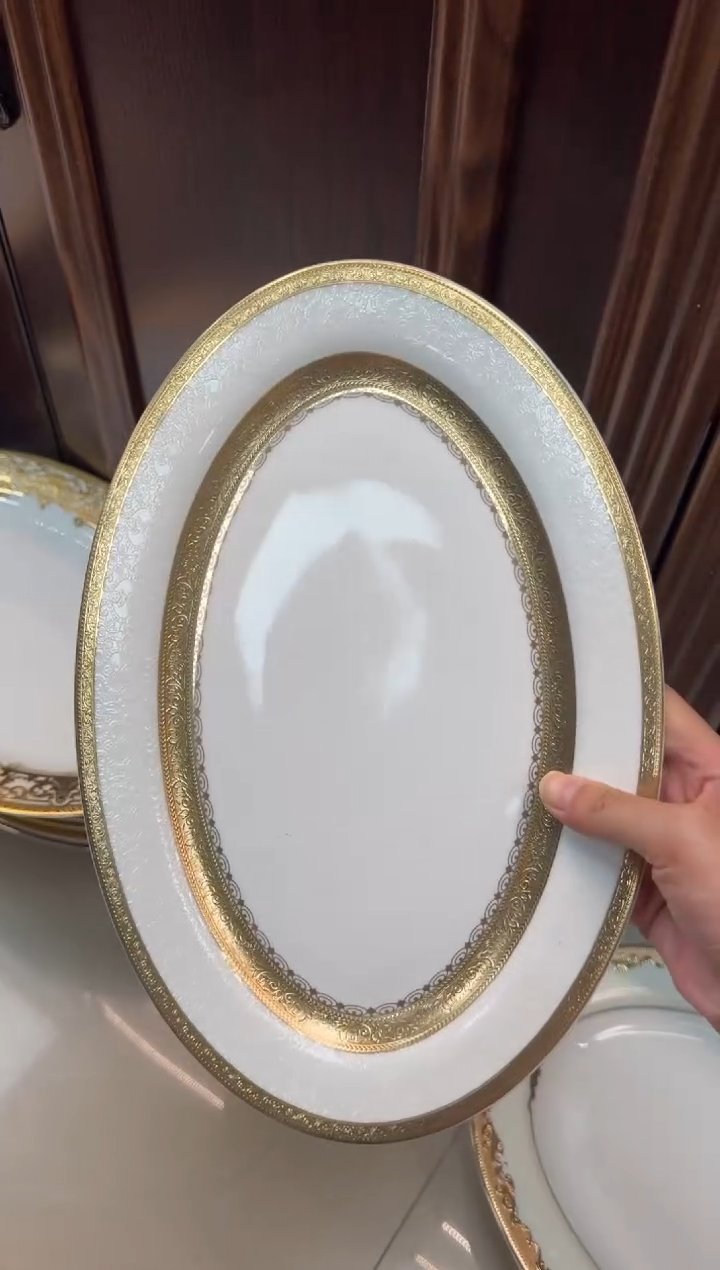 【闪购商品】瓷片12英寸鱼盘福利款 微瑕