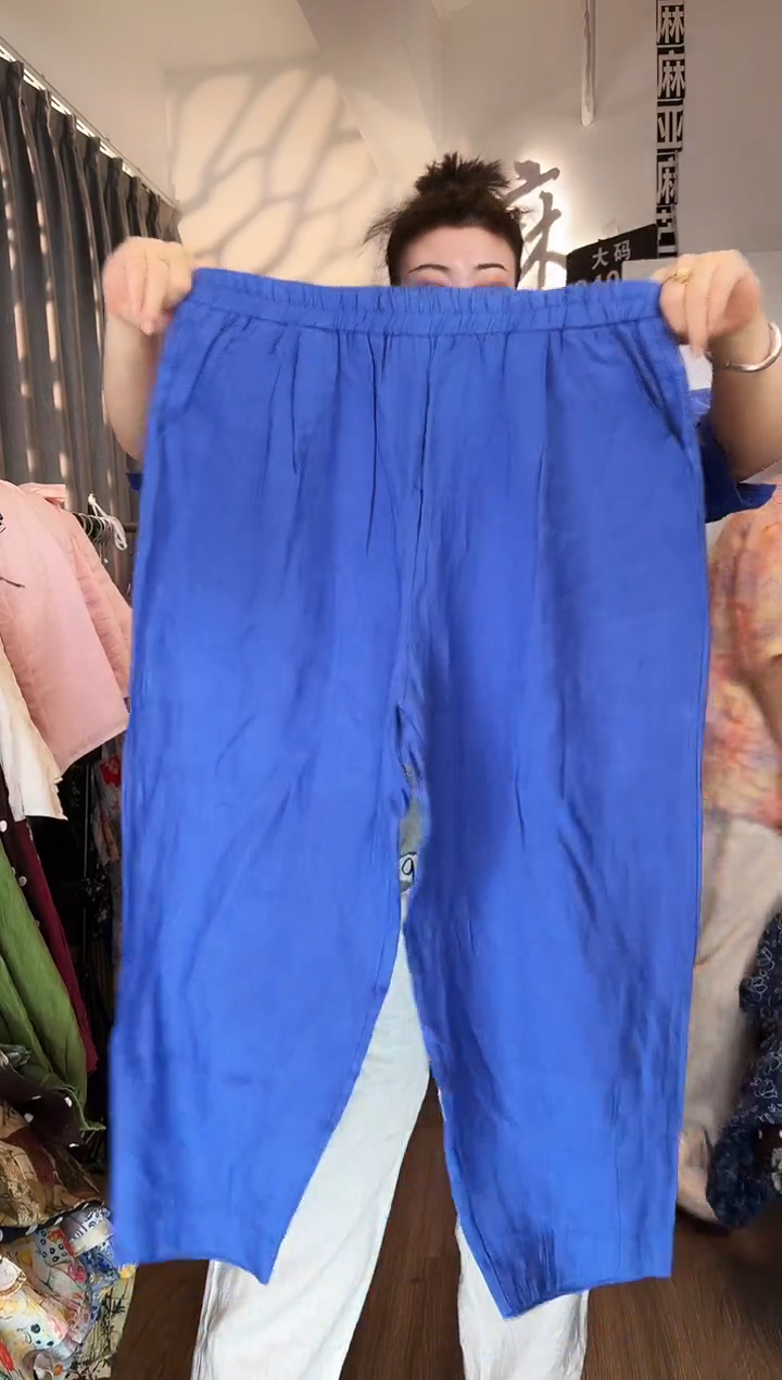 亚麻大码女装系列。