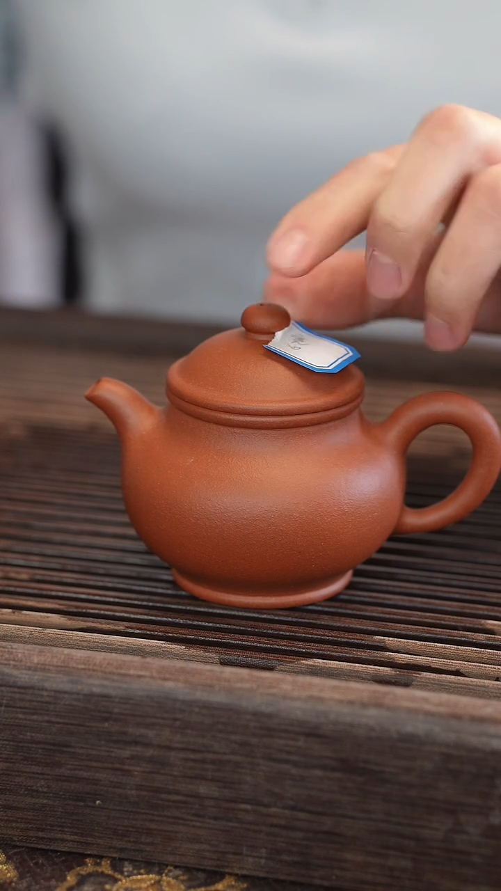 茶壶紫砂原矿手工制作140cc 宽口