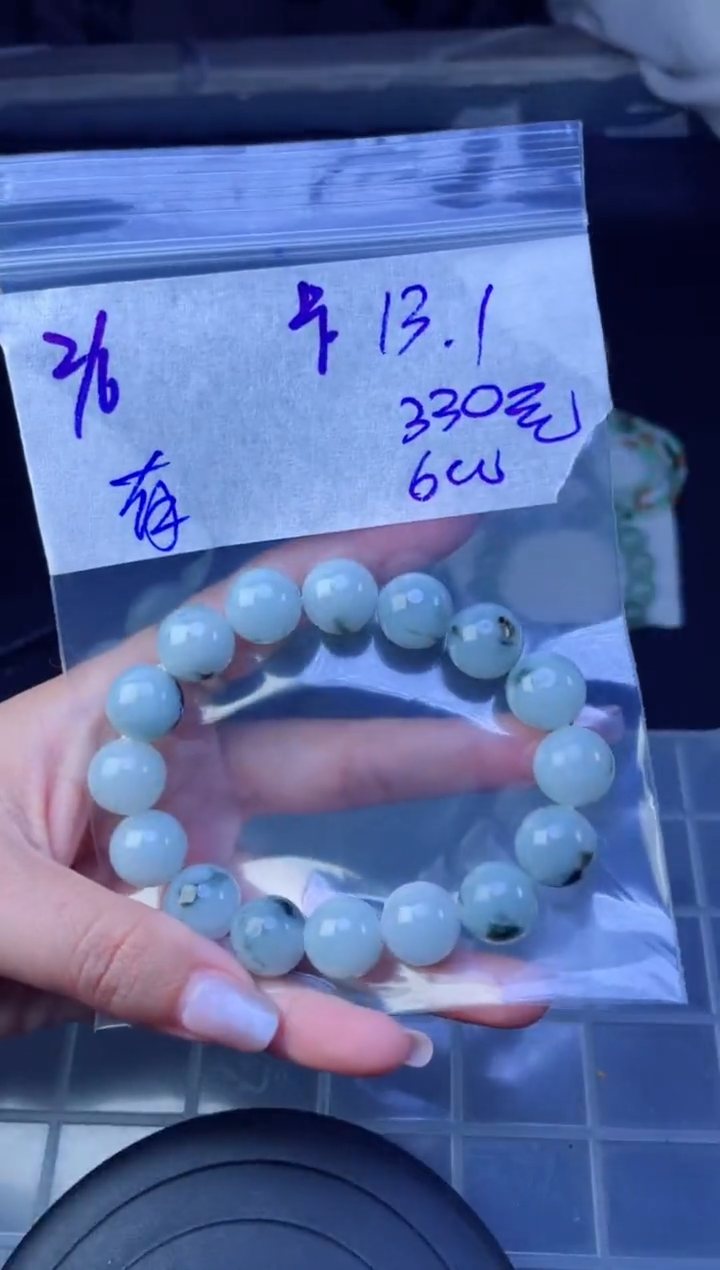 【闪购商品】定制翡翠未镶嵌珠串