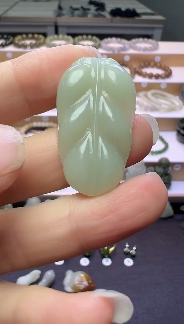 颈饰未镶嵌和田玉268号链接约卡35*20*5