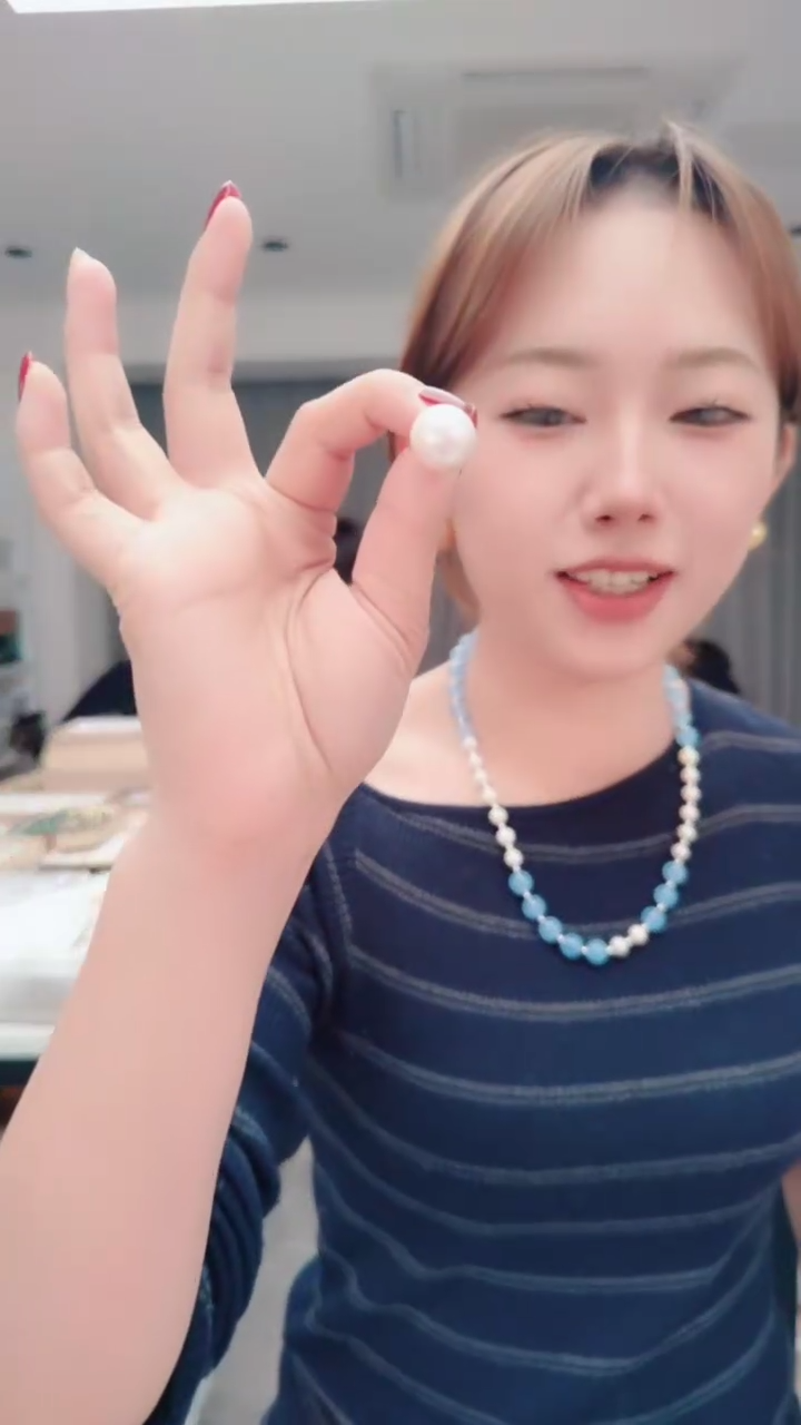 颈饰未镶嵌淡水珍珠3015白单珠