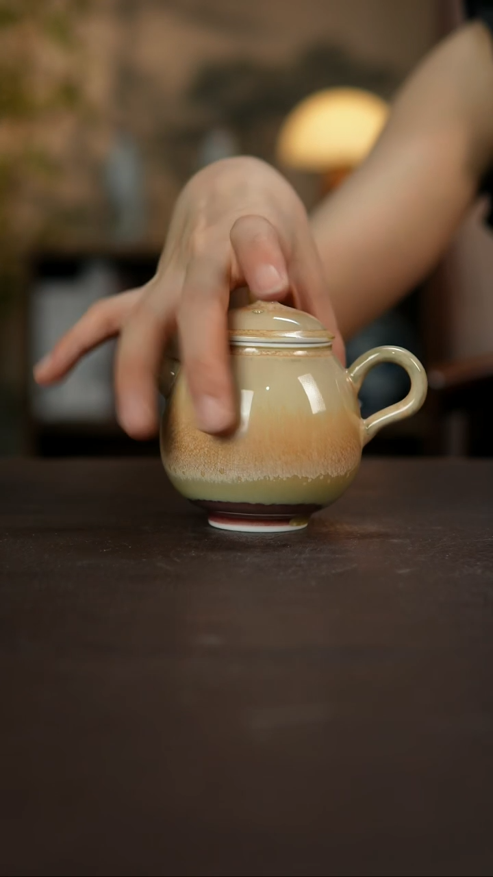 杯景德镇陶瓷杯碗柴烧多人