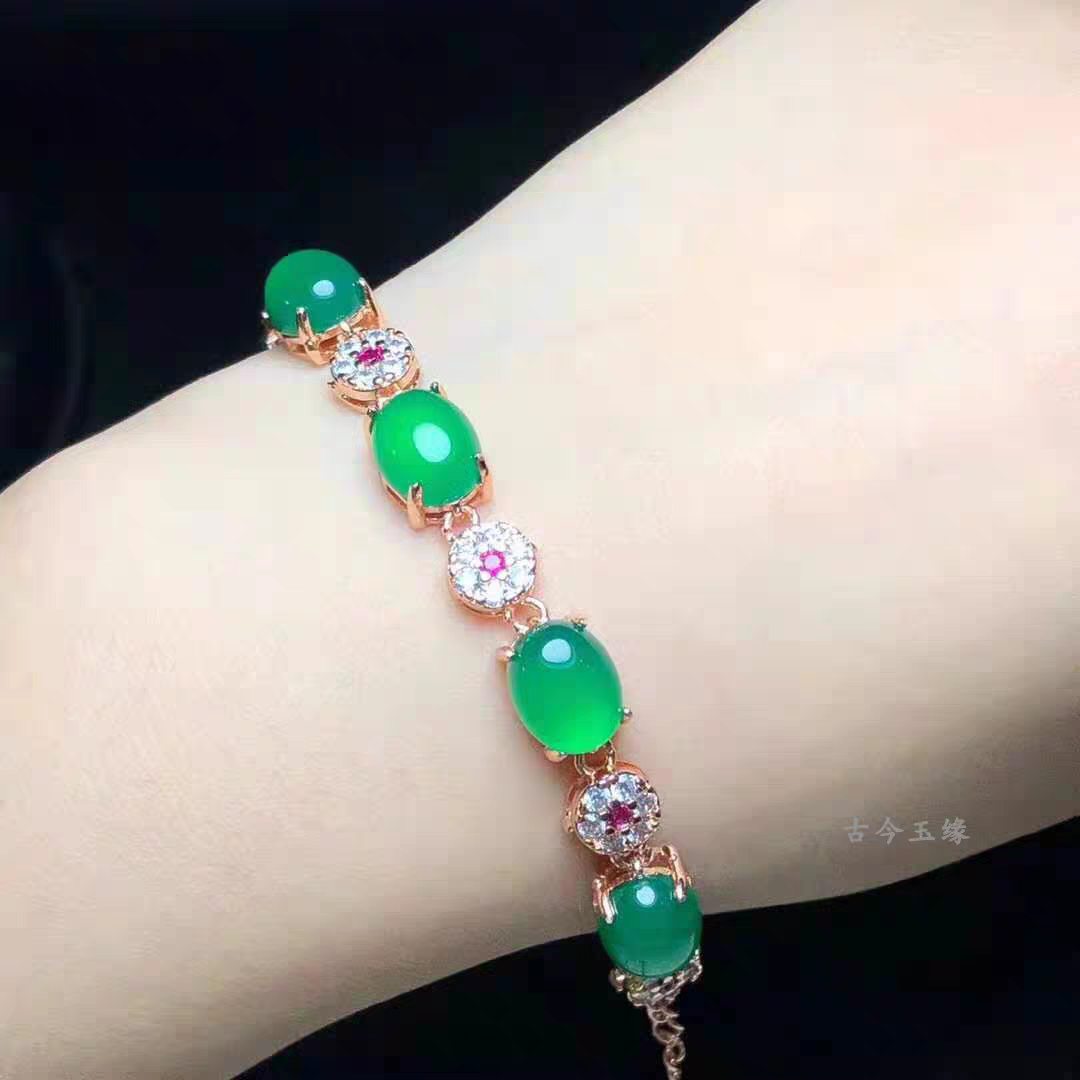 铜合金手链 6142简约时尚爆闪手链