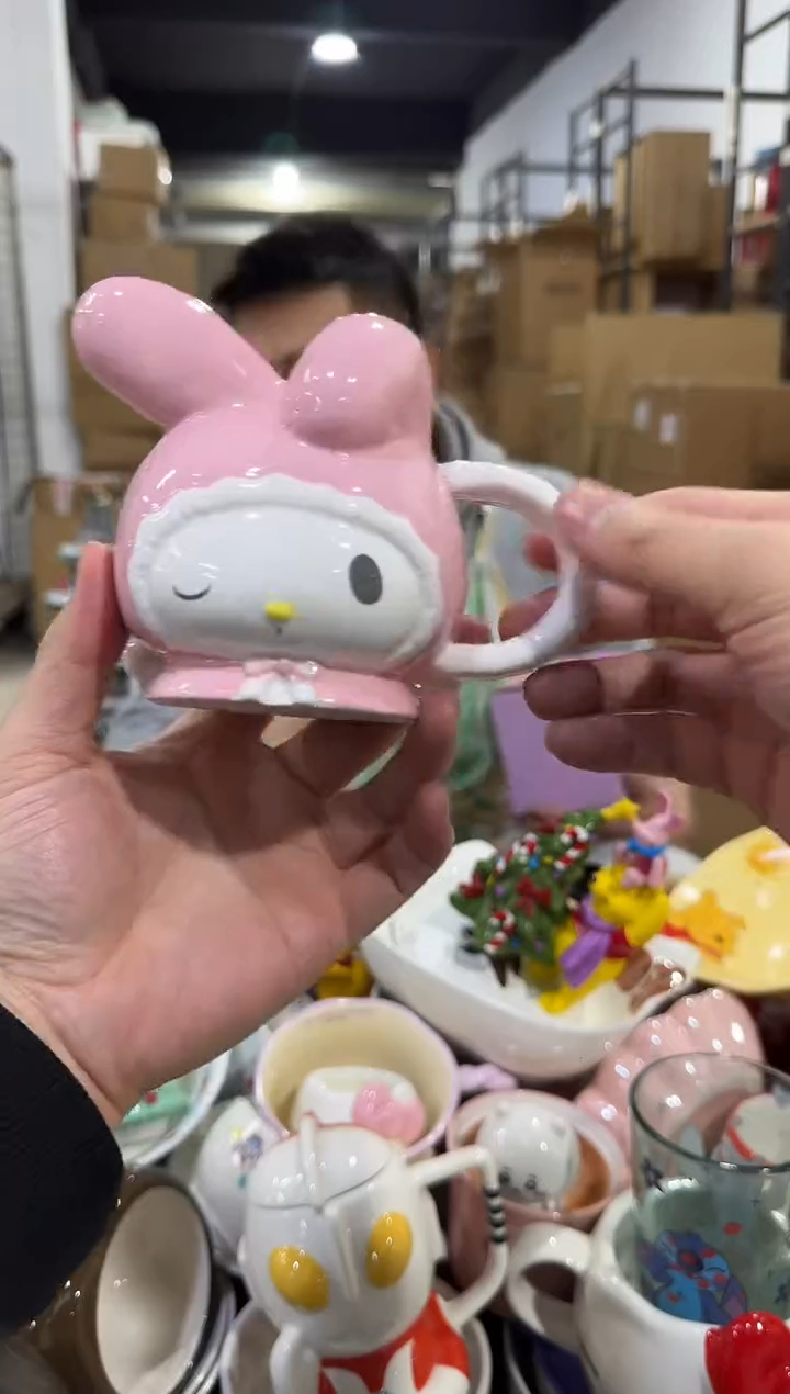 瓷片原盒美乐蒂50周年水杯