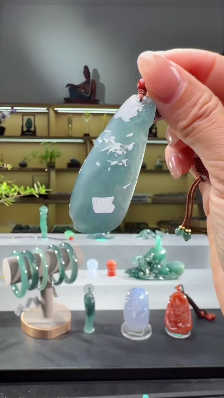 吊坠(不含链)未镶嵌翡翠吊坠