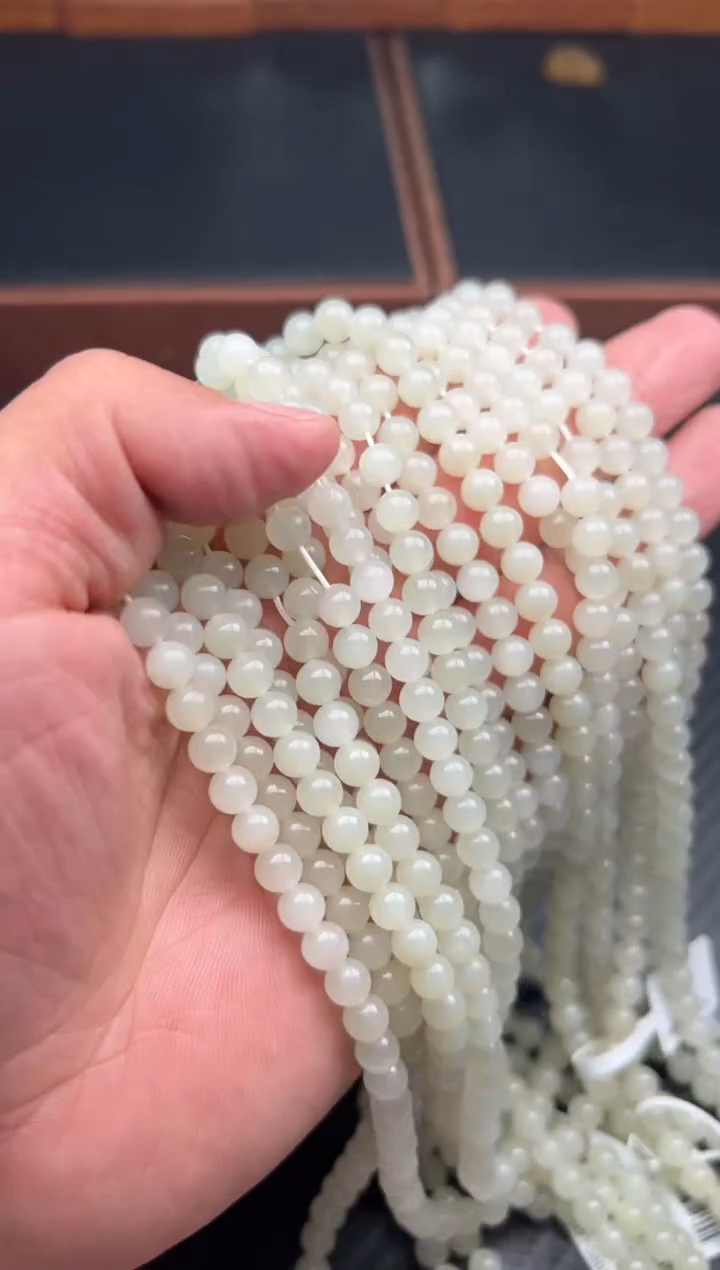 项链未镶嵌和田玉于田微色差卡6多样性发货拍一发一