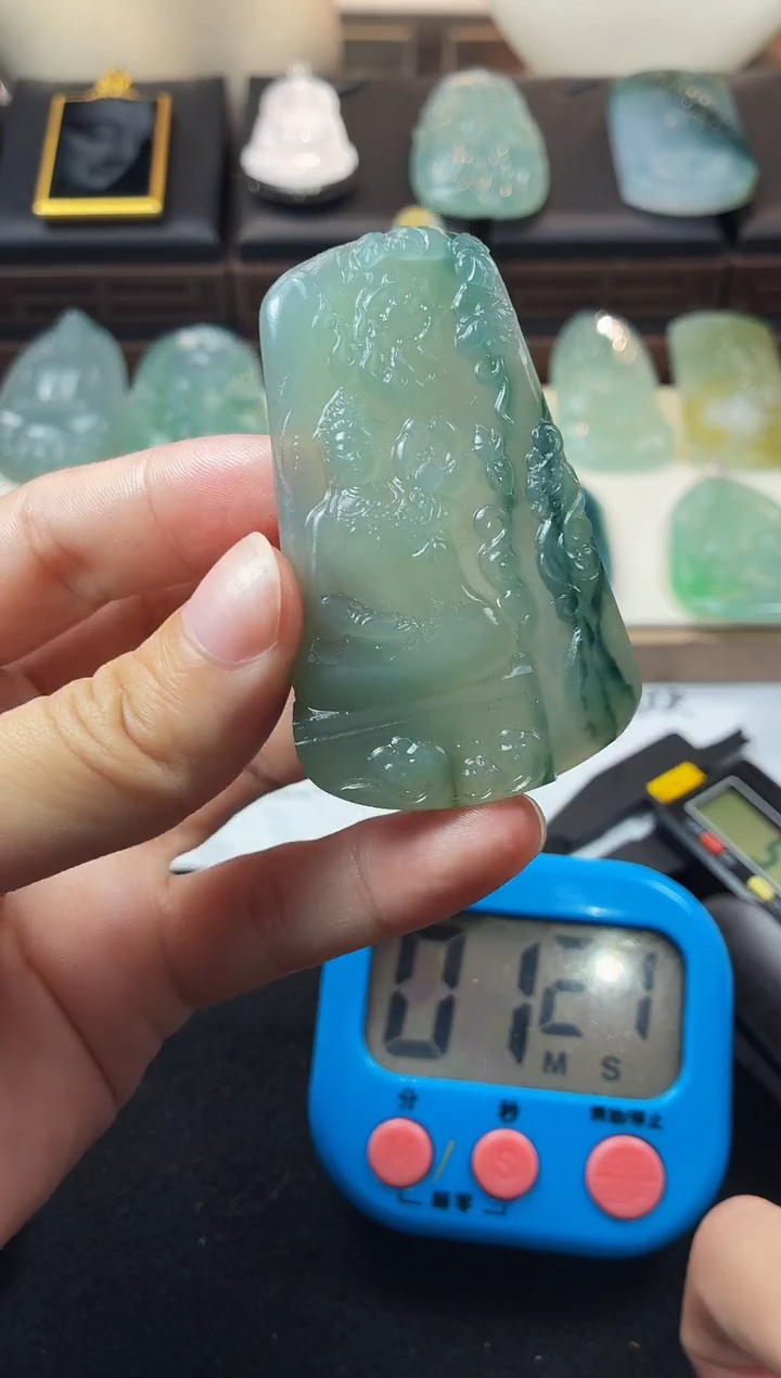 未镶嵌定制翡翠嗨毛货不退不换