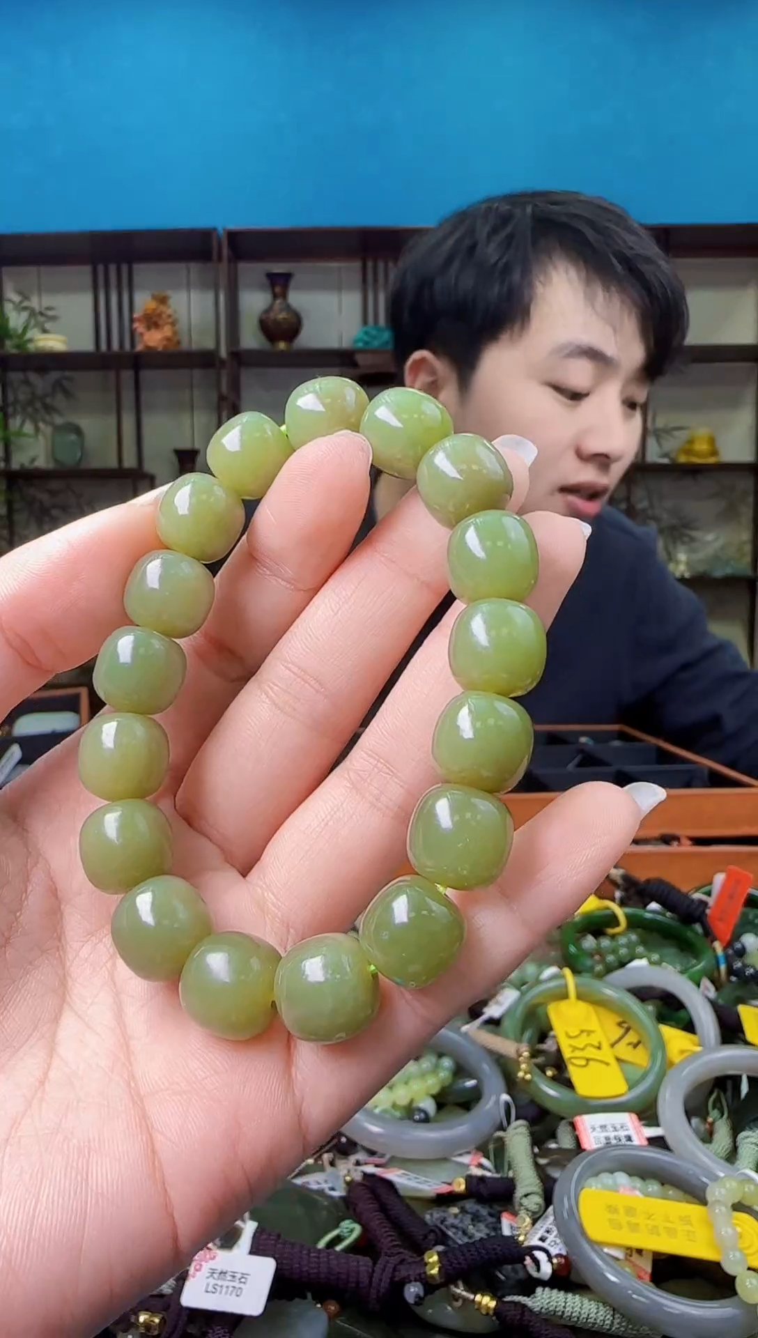颈饰未镶嵌和田玉星**原1