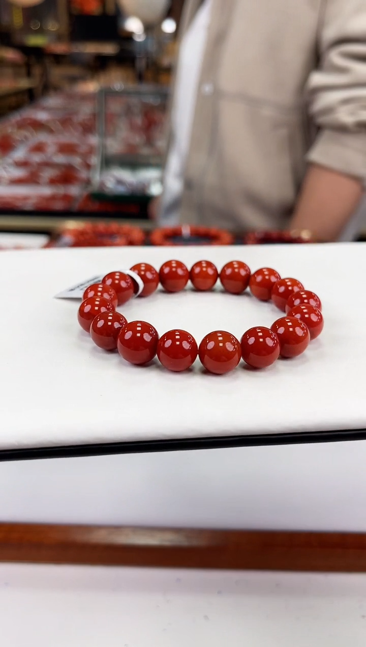 【闪购商品】南红玛瑙瓦西手串11+未镶嵌一个/条