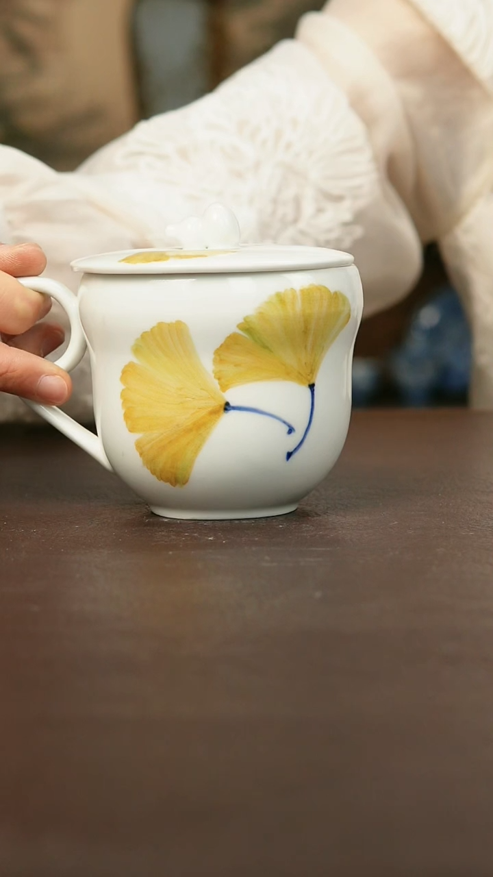 景德镇陶瓷杯碗柴烧多人