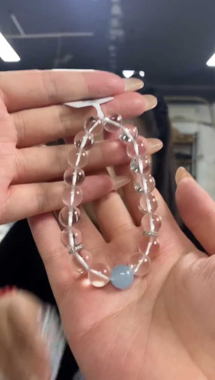 【闪购商品】水晶手串未镶嵌多样性发其一颜色微差