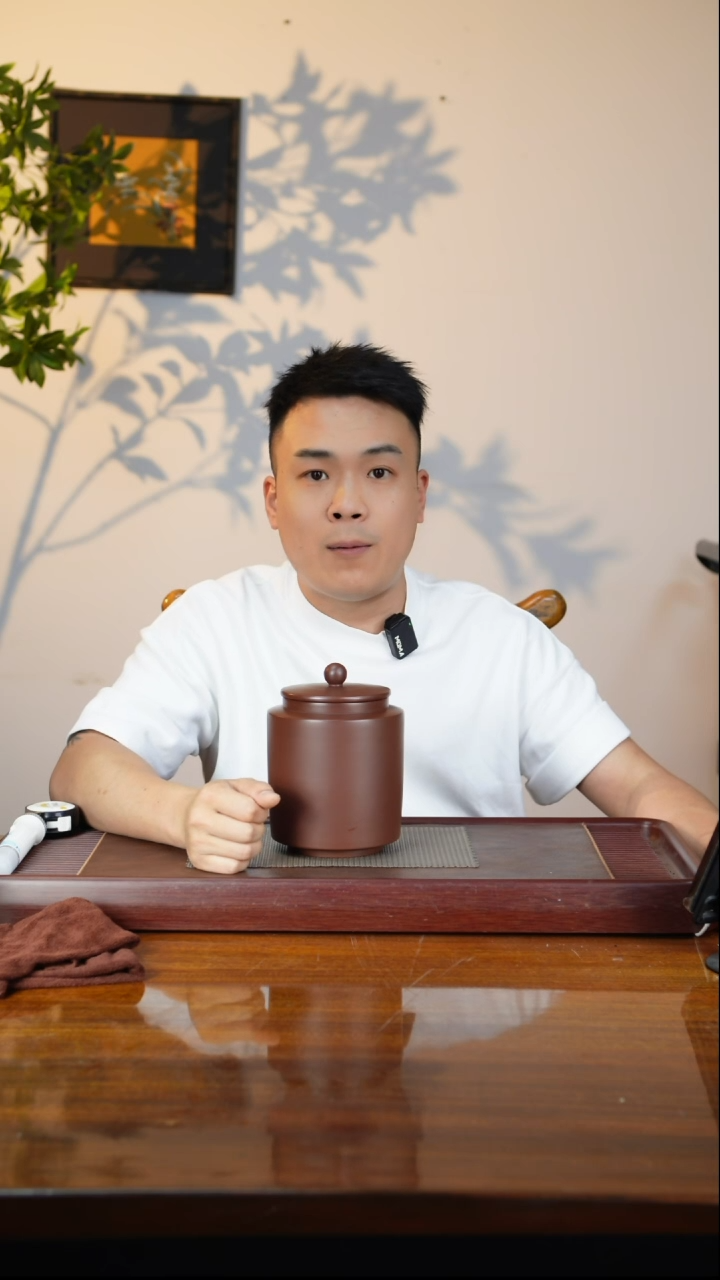 宜兴原矿紫砂茶叶罐