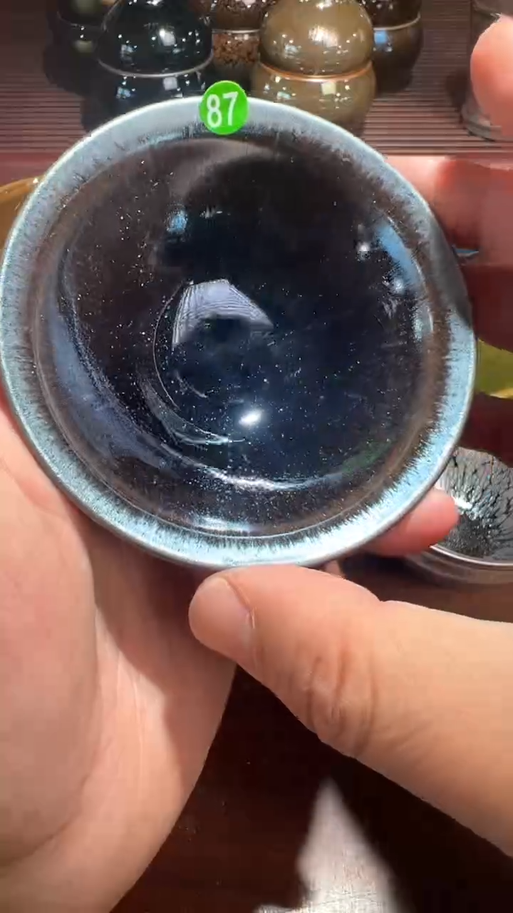 【闪购商品】茶盏87龙窑柴烧主人杯。。。